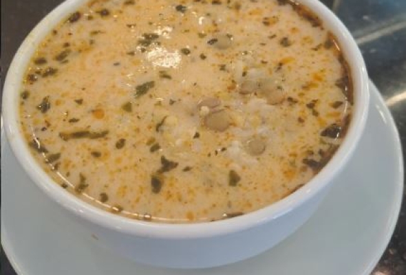 Dört Kaşık Çorbası Yeşil mercimek, kırmızı mercimek, pirinç, bulgur